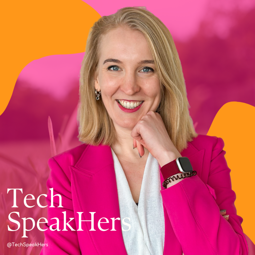 Spreker en dagvoorzitter Tech SpeakHers Justine Wolters